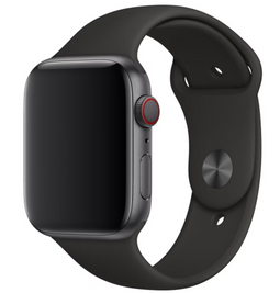 Apple Sport Band - Apple Watch 42 mm - Zwart - Water- en zweetbestendig