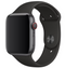 Apple Sport Band - Apple Watch 42 mm - Zwart - Water- en zweetbestendig
