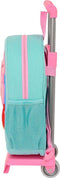 Schoolrugzak met Wielen Peppa Pig Turkoois (27 x 32 x 10 cm)