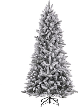 Black Box Trees Snowdon - Kunstkerstboom - H215 x Ø127 cm - Groen frosted