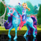 Unicorn Academy – Pop Isabel & Eenhoorn River - met 2 rijaccessoires en borstel - Speelfigurenset