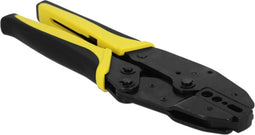 Delock - Universele Coax Krimptang - Geschikt voor RG-connectoren - Geel/zwart