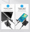 Gembird M.2 Dockingstation - USB Type-C - SATA & NVMe ondersteuning - Zwart