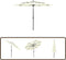 vidaXL - Parasol - 3-laags - Aluminium paal - 300 cm - Zand