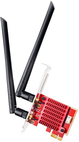 Cudy WE3000S - PCI Express Adapter - Wi-Fi 6E 5400 Mbps - Bluetooth 5.2