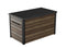 Keter Signature - Opbergbox - 870L weerbestendig en UV-bestendig - Walnut