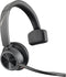 Poly Voyager 4310 - Draadloze Bluetooth-headset - 24 uur spreektijd - Zwart