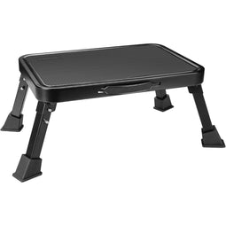 Ceruzo Opstapkruk - Inklapbaar - Anti-Slip - Zwart