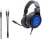 Ewent PL3322 - Gaming Headset - Draad - Stereo - Blauw Zwart