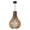 Atmooz - Hanglamp Zita M - E27 - Hout - Rond - Kleur Naturel - Woonkamer / Slaapkamer / Eetkamer - Plafondlamp - Hoogte 190cm