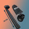 M4U Sports - Lifting straps - Anti-slip strap en neopreen padding - Zwart (2 stuks)