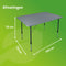 Bo-Camp Campingtafel - Hoogte verstelbaar 50-70 cm - 100x70 cm