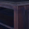 vidaXL - Tv-hoekmeubel - 80x40x49 - cm - massief - mahoniehout - lichtzwart