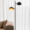 Atmooz - Vloerlamp Balade - Staande Lamp - Stalamp - Zwart / Goud - Metaal - Hoogte : 162cm