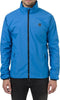 AGU GO Regenjas Essential - Waterdichte en Ademende Regenjas - Unisex - Blauw - L