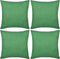 vidaXL - Kussenhoezen - katoen - 50 - x - 50 - cm - bruin - 4 - stuks
