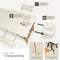 tectake® Draagbare Massagetafel - 3 Zones - Opvouwbaar - Beige