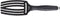 Olivia Garden Fingerbrush M - Haarborstel - Antistatisch - Zwart