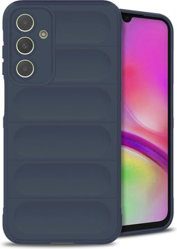imoshion Hoesje - Geschikt voor Samsung Galaxy A25 (5G) - EasyGrip Backcover - Donkerblauw