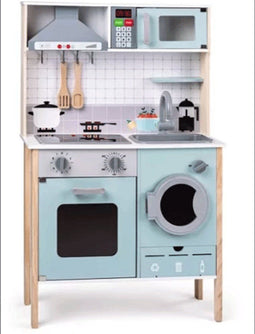 Twisk Woody keuken - Houten kinderkeuken met licht en geluid - Bruin