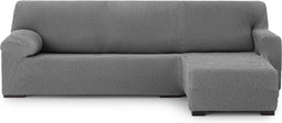 Hoes voor chaise longue met korte armleuning rechts Eysa THOR Donker grijs 110 x 110 x 310 cm