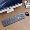 Gembird KBS-WCH-04 - Draadloze desktopset - 2.4 GHz verbinding - Chocolade toetsen