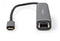 Nedis CCBW64220AT02 - 4-in-1 USB 3.2 multi-docking adapter - HDMI Ethernet USB-C - Grijs