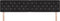 vidaXL - Hoofdbord - met - Kristallen - Knoppen, - Zwart, - 200 - cm, - Velvet