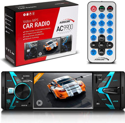 Audiocore AC9900 - Autoradio Bluetooth USB SD - 800x480 TFT scherm - Zwart