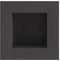 vidaXL - Vuurkorf - Vierkant - Zwart - 80x80x40 - cm - Staal