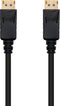 NANOCABLE 10.15.230 - DisplayPort Kabel - 3 m - Zwart