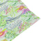 vidaXL - Tuinstoelkussens - 6 - st - hoge - rug - bladpatroon - 120x50x3 - cm - stof