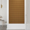 vidaXL - Wandpanelen - 12 - st - 1,08 - m² - 60x15 - cm - fluweel - bruin