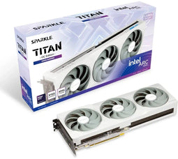 Sparkle Intel Arc B580 TITAN Luna OC - Grafische Kaart - 12GB GDDR6 - Dual-Fan Koeling