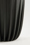 Mica Decorations Lungo - Bloempot - 39x39x46 cm - Polypropyleen - Zwart