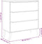 vidaXL - Finori - Finori - Dressoir - Lusk - 03A - 80x38,5x87 - cm - sonoma - eikenkleurig