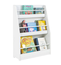 SoBuy KMB45-W - Kinderplank - 3 Planken - Wit 58x18x81cm