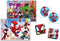 Clementoni - 4-in-1 Spidey Speelset - Meerdere spellen - 2 Puzzels - Memoryspel - 6 Blokken - Educatief Speelgoed - Vanaf 6 Jaar
