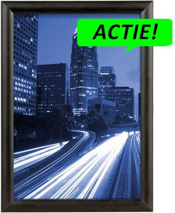 Kliklijst - A4 - 25mm Verstek - Zwart