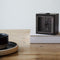 LEFF amsterdam - Block - Alarm - Zwart/Zwart - Design - Staande Klok