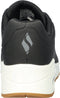 Skechers Uno - Stand On Air - Dames Sneakers - Air-Cooled memory foam - Zwart