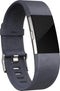 Fitbit Charge 2 - Bandje - Leer - Grijs - Maat S