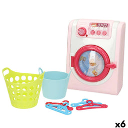 Wasmachine (speelgoed) Colorbaby 14 x 19 x 9 cm (6 Stuks)