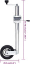 vidaXL - Neuswiel - met - splitklem - 60 - mm - gegalvaniseerd - staal