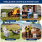 SereneLife Draagbaar Toilet, 20 Liter portabletoilet met CHH Pomp & Niveau Indicator, 100-120 Spoelingen