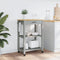 vidaXL - Keukentrolley - MONZA - 60x40x90 - cm - massief - grenenhout