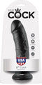 King Cock Realistische Dildo 8 Inch - beige