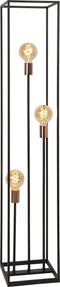 Lucide ARTHUR - Vloerlamp - 3xE27 - 140 cm - Zwart