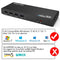 Wavlink UG69DK1 - USB-C Ultra 5K Docking Station - Dual 4K Display - 13 poorten