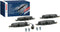 BOSCH 0986494660 - Plaquettes de frein à disque - Set van 4 (4 stuks)